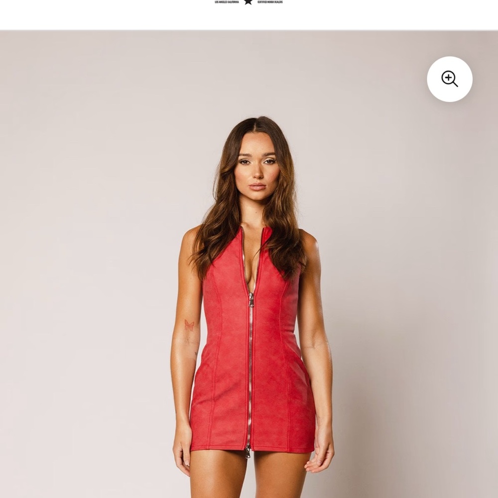 REVICE Red Mini Dress